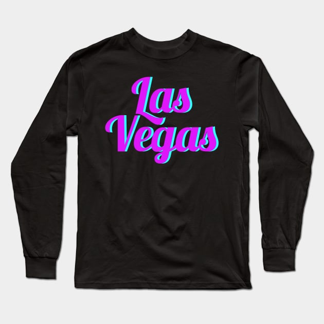 Las Vegas Long Sleeve T-Shirt by FromBerlinGift